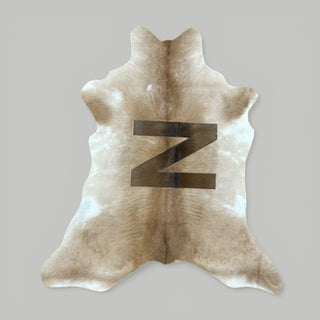 Initial calf hide 3-4’