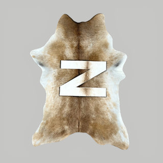 Initial calf hide 3-4’