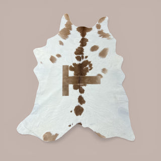 Initial calf hide 3-4’