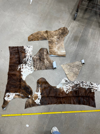 Genuine cowhide scrap