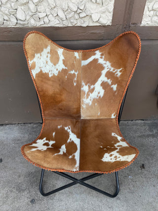 Cowhide Butterfly Chair