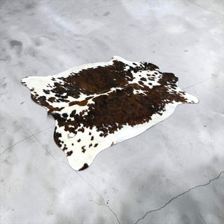 6.3x5.5ft Brazilian cowhide rug (z6)