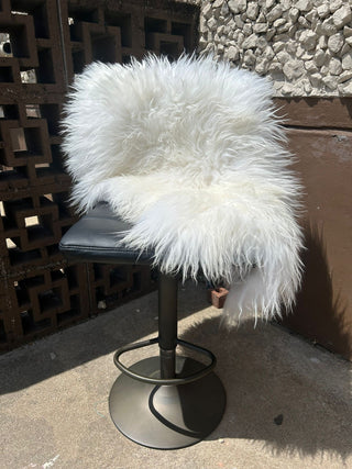 White Icelandic Sheepskin Rug 2x3'