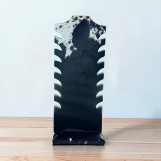 Turquoise all cowhide necklace display (m36)
