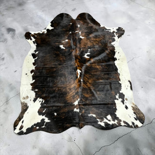 6.2x6ft Brazilian cowhide rug (z2)
