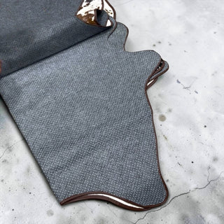 6.2x6ft premium cowhide area rug (e04)