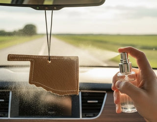 Oklahoma cowhide freshener