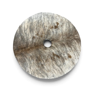 3.6x3.6ft all cowhide treeskirt