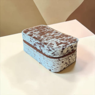 All cowhide jewelry box