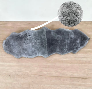 Light grey - 2x6’ sheepskin rug