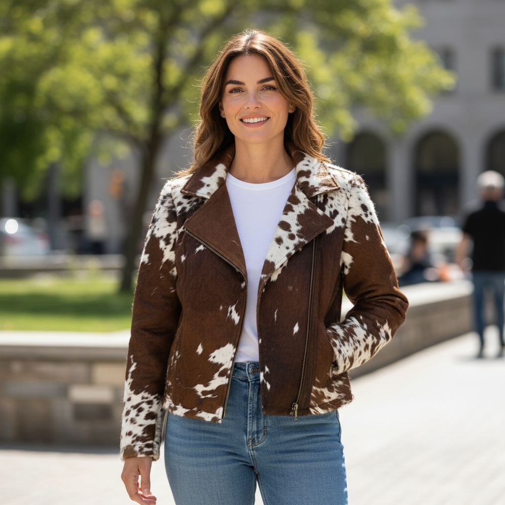 All cowhide jacket (2XL) – Western Linens