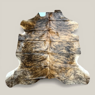 6-7’ Brazilian cowhide rug (j22)