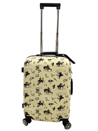 Rodeo luggage rolling suitcase