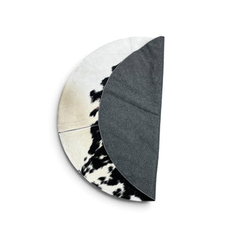 3.6x3.6ft all cowhide treeskirt