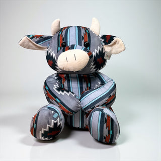 Large farm pal - gray Aztec cow