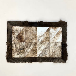 2x3’ cowhide & Buffalo doormat