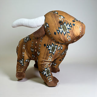 Large farm pal - mustard Aztec longhorn