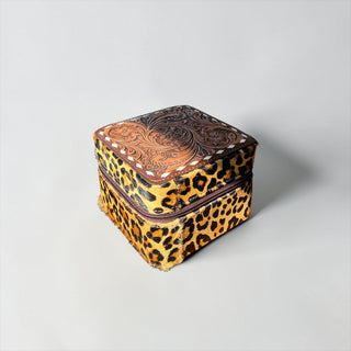 Cheetah jewelry box