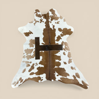 Initial calf hide 3-4’