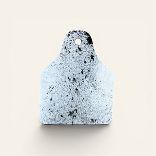 Small cowhide cow tag