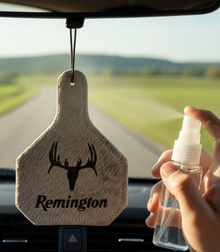 Remington cowhide freshener