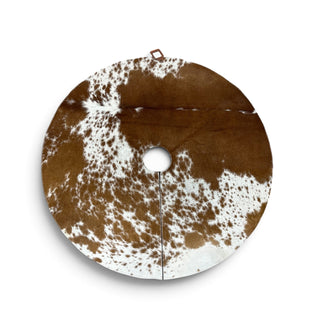 3.6x3.6ft all cowhide treeskirt