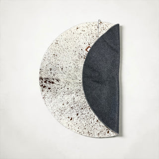 3x3ft Salt pepper all cowhide tree skirt