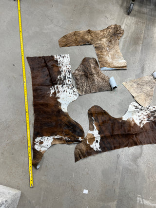 Genuine cowhide scrap