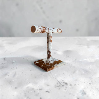 Tan all cowhide bracelet display