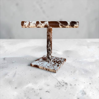 Tan all cowhide bracelet display