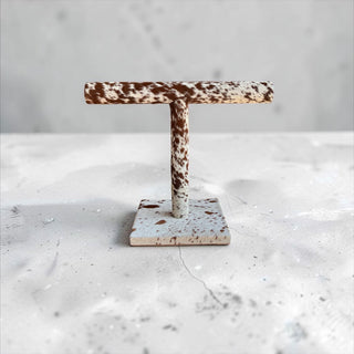 Tan all cowhide bracelet display