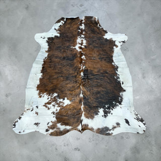 6.3x6.3ft Brazilian cowhide rug (c3)