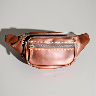 All leather Fanny pack