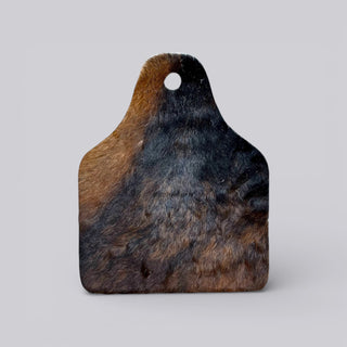 Small cowhide cow tag