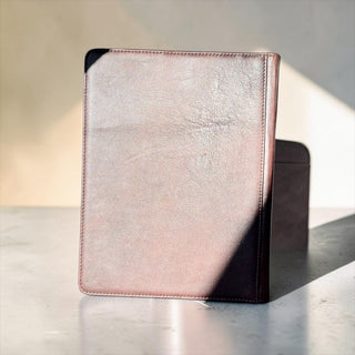 Concho tooled leather planner