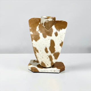 All cowhide necklace display (s13)