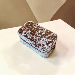 All cowhide jewelry box