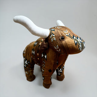 Mustard Aztec longhorn- medium farm pal