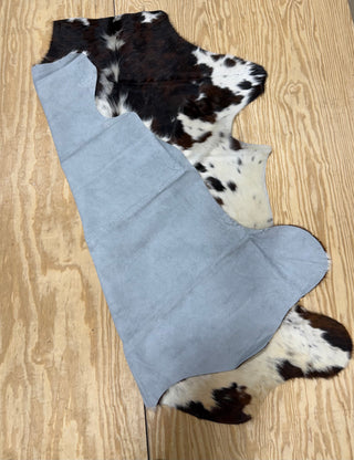 Brown & white Cowhide 7-5’ special (A8)