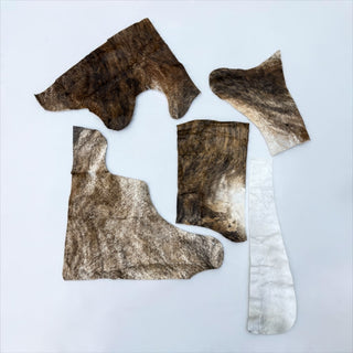 Genuine cowhide scrap