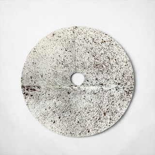 3x3ft Salt pepper all cowhide tree skirt