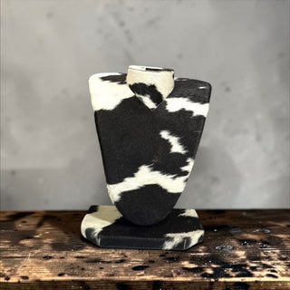 All cowhide necklace display (s2)