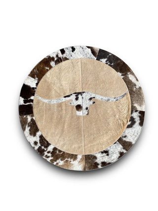 Longhorn Cowhide Patchwork 3’