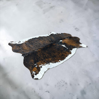 7x6.2ft Brazilian cowhide rug (b07)