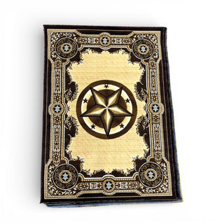 5x7’ western rug (T-723 chocolate)