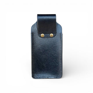 leather Checker bottle holder