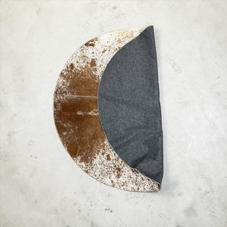 5x5ft Tan all cowhide tree skirt