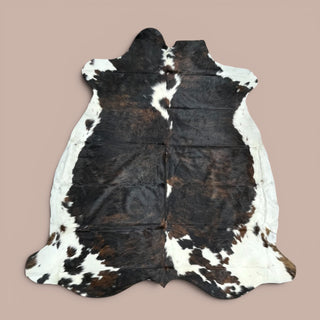 6.8x6.4ft Brazilian cowhide rug (s07)