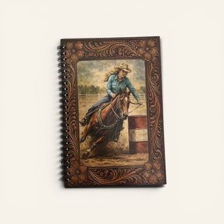Barrel racing notebook