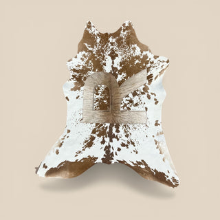 Initial calf hide 3-4’